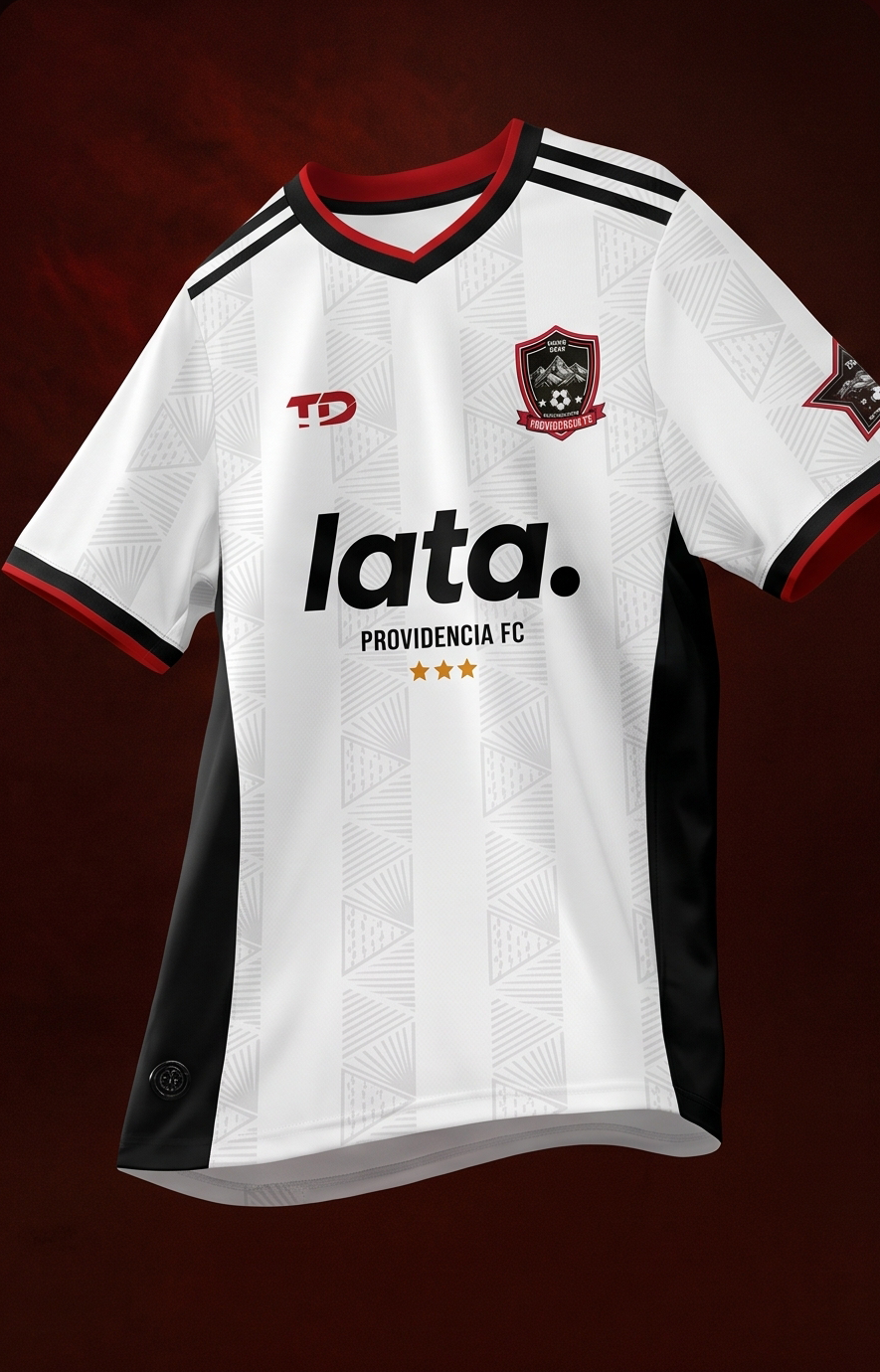 Camiseta Providencia FC Visita (Blanco 2)