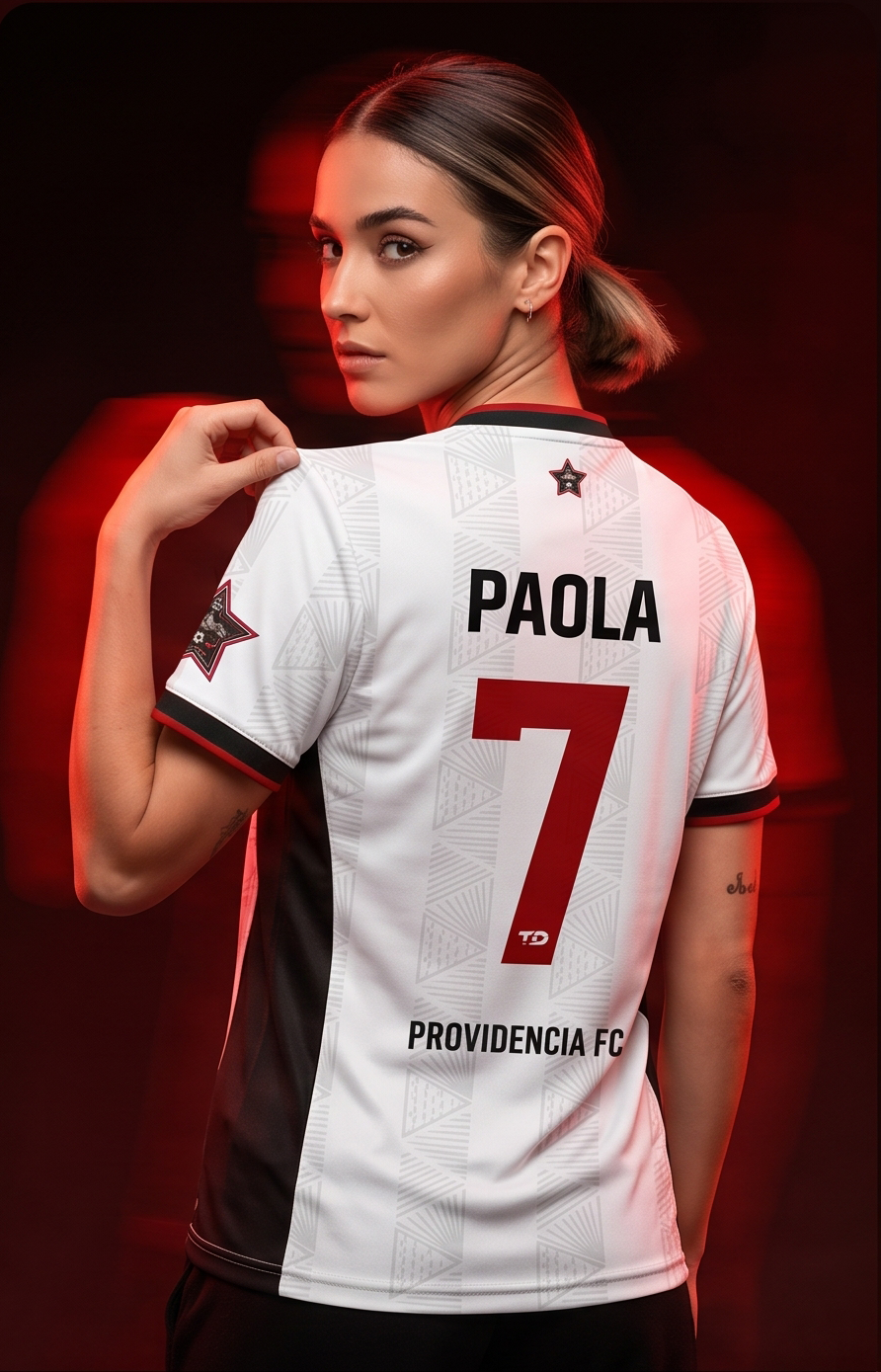 Camiseta Providencia FC Visita (Blanco 3)