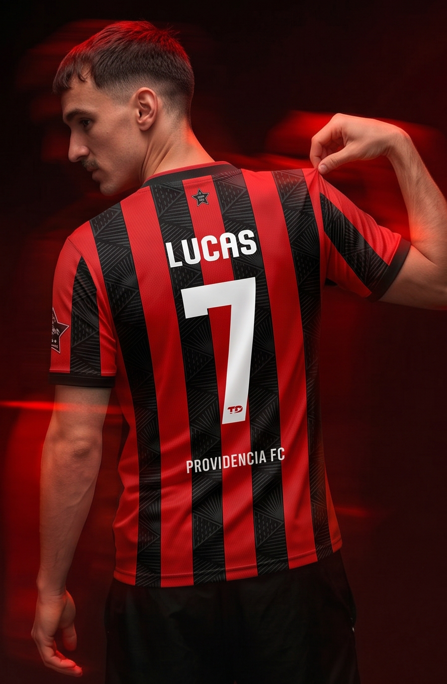 Camiseta Providencia FC Local (Rojo 3)